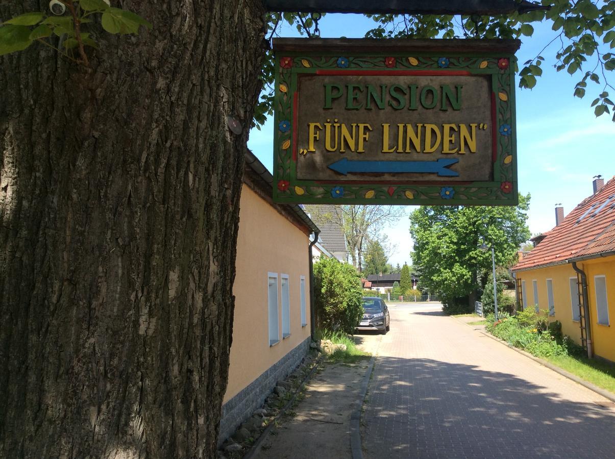 Hotel Fuenf Linden Straupitz Exteriér fotografie